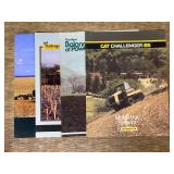 (4) Caterpillar Sales Literature