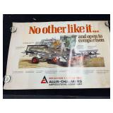 Allis Chalmers Gleaner L Combine Poster
