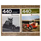 (2) Allis Chalmers 440 Tractor Sales Literature