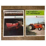 (2) AC Two-Twenty Landhandler Tractor Sales Literature