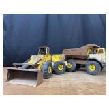 Dump Truck + Wheel Loader Tonka