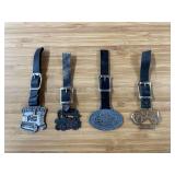 (4) Case Watch Fobs