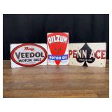 (3) Oil SST Signs