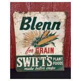 Blenn Swift's Plant Foods SST Sign