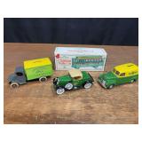 (4) John Deere Truck Banks