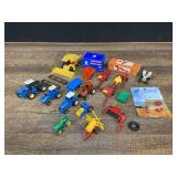 (19) 1/64 Ford, New Holland, Etc...