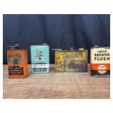 (4) Oil Cans