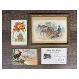 (4) Trade Cards