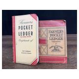 (2) John Deere Farmer's Pocket Ledgers