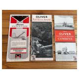 (3) Oliver Sales Literature