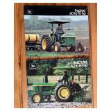 (2) John Deere Tractor Sales Literature