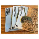 (3) John Deere Combine Sales Literature