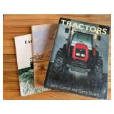 (3) Steam Engine + Tractor Books