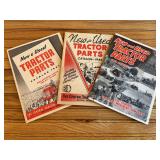 (3) Central Tractor Wrecking Co. Catalogs
