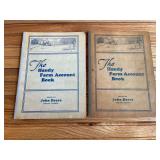 (2) John Deere Handy Farm Account Books