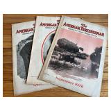 (3) 1928 American Thresherman Magazines