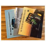 (3) John Deere Tractor Sales Literature