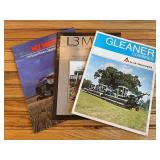 (3) AC Gleaner Combine Sales Literature