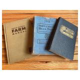 (3) Farm Books