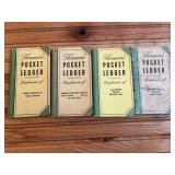 (4) John Deere Farmer's Pocket Ledgers