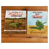 (2) John Deere Combine Sales Literature