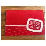 Gibson Model D Tractor Sales Literature