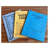 (3) Gas Engines + Farm Equipment Oddities Books