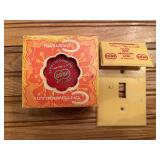 (2) CO-OP Coasters + Light Switch Cover