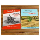 (2) John Deere Combine Sales Literature