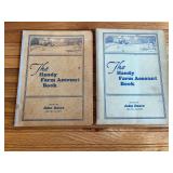 (2) John Deere Handy Farm Account Books