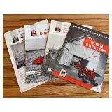 (4) IH McCormick Sales Literature