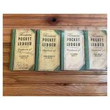 (4) John Deere Farmer's Pocket Ledgers