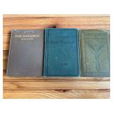 (3) Farm Books