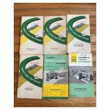 (6) John Deere Farmer's Pocket Notebooks