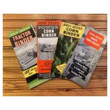 (4) John Deere Sales Literature
