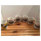 (6) John Deere Coffee Mugs