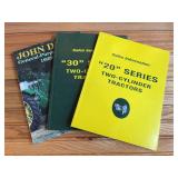 (3) John Deere Books