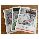 (3) 1954 John Deere Furrow Magazines