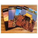 (4) Caterpillar Combine Sales Literature