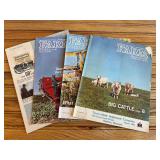 (4) IH Farm Magazines