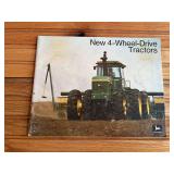 1974 John Deere 4wd Tractors Sales Literature