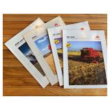 (4) Massey Ferguson Combine Sales Literature