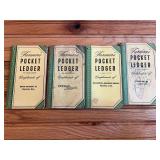 (4) John Deere Farmer's Pocket Ledgers