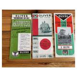 (3) Oliver Sales Literature