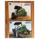 (2) John Deere Tractor Sales Literature