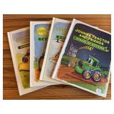 (4) John Deere Kids Books