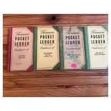 (4) John Deere Farmer's Pocket Ledgers