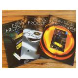 (3) John Deere Merchandise + New Products Catalogs