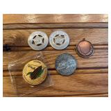 (5) Tokens + Coins