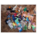 Large Collection of Ty Beanie Babies and McDonald's Teenie Beanies
